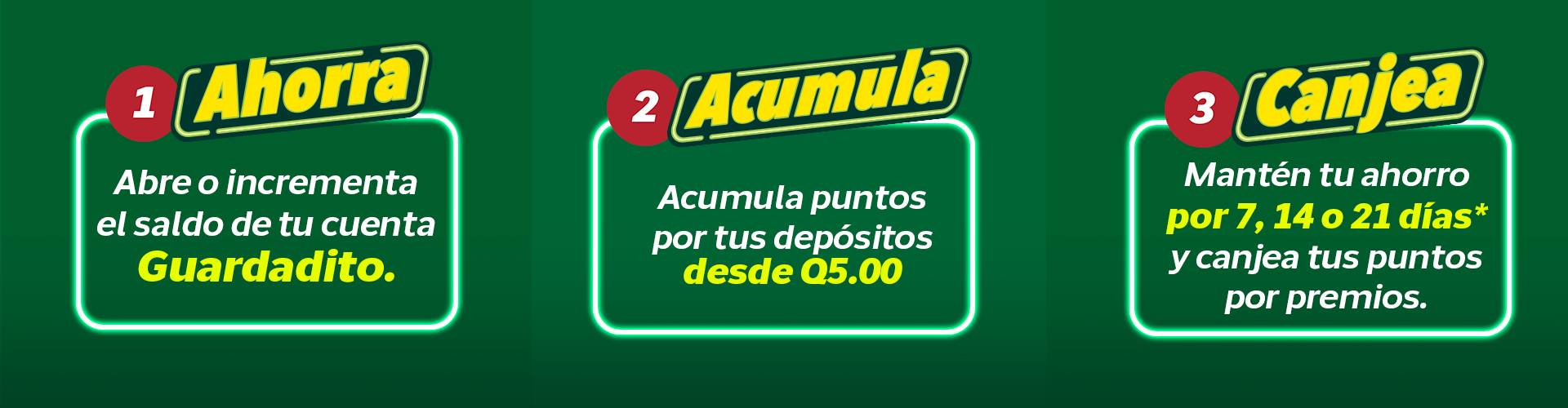 Banner promocional Coleccionables Guardadito